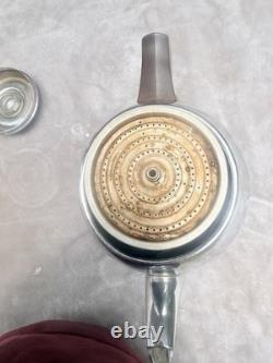 Percolateur à café vintage General Electric GE 33P30 fabriqué aux États-Unis, 1950, style moderne du milieu du siècle, FONCTIONNE