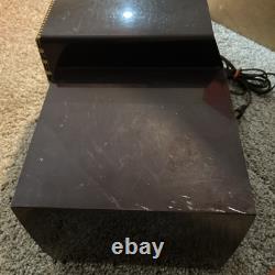 Phonographe vintage GE modèle 431 Radio AM Deluxe avec manuel d'instructions original