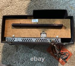 Phonographe vintage GE modèle 431 Radio AM Deluxe avec manuel d'instructions original