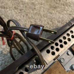 Phonographe vintage GE modèle 431 Radio AM Deluxe avec manuel d'instructions original