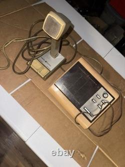 Pièce d’époque Vintage General Electric Deskon II avec microphone, accessoire de film, pièce d’horlogerie, non testé