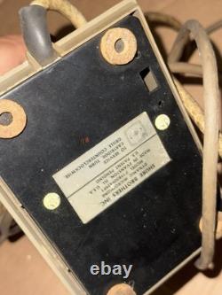 Pièce d’époque Vintage General Electric Deskon II avec microphone, accessoire de film, pièce d’horlogerie, non testé