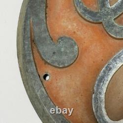 Plaque en métal en aluminium coulé GE General Electric Émblème Logo 13 VTG