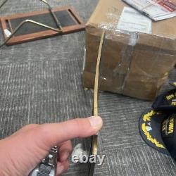 Plaque en métal vintage GE General Electric Générateur de courant alternatif 1918