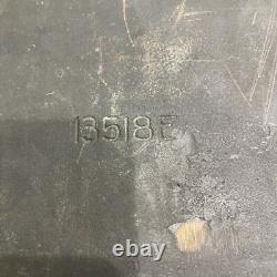 Plaque en métal vintage GE General Electric Générateur de courant alternatif 1918