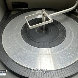 Platine disque portable stéréo Vintage GE General Electric Trimline 500 À LIRE