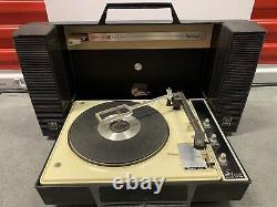 Platine vinyle portable Vintage General Electric Wildcat