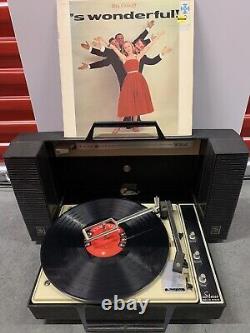 Platine vinyle portable Vintage General Electric Wildcat