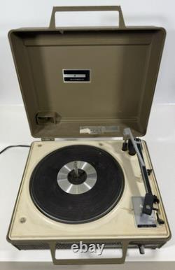 Platine vinyle vintage General Electric V639k, testée et fonctionnelle, trouvaille rare