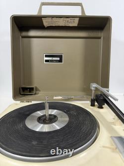 Platine vinyle vintage General Electric V639k, testée et fonctionnelle, trouvaille rare