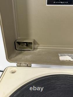 Platine vinyle vintage General Electric V639k, testée et fonctionnelle, trouvaille rare