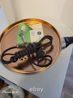 Poêle automatique vintage GE turquoise neuve dans sa boîte