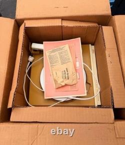 Projecteur phonoviseur Show'N Tell General Electric vintage A651 couleur caramel écossais