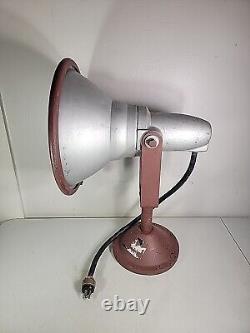 Projecteur vintage Ge General Electric grand avec support 14 14d 4865758 K. G. I