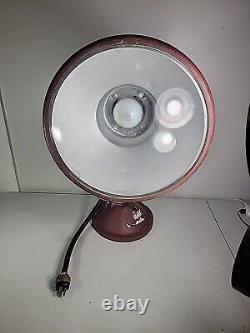 Projecteur vintage Ge General Electric grand avec support 14 14d 4865758 K. G. I