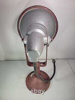 Projecteur vintage Ge General Electric grand avec support 14 14d 4865758 K. G. I