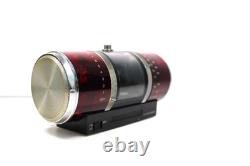 RADIO TRANSISTOR ANTIQUE GÉNÉRAL ÉLECTRIQUE VINTAGE DES ANNÉES 1970 PSYCHÉDÉLIQUE EN FONCTIONNEMENT