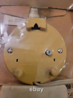 RARE Horloge Électrique Murale Décorative GE Vintage Modèle 2150 7 SCELLÉE USA