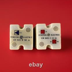 Rack de logique de commande statique GE CR245 VTG avec 8 éléments cadre AA code ST 1973