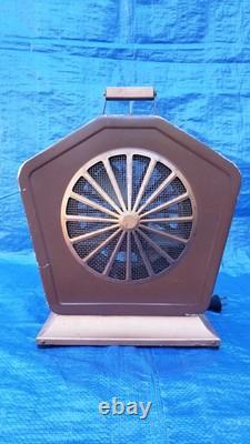 Radiateur Électrique Vintage Antiques Ventilateur GE Hotpoint Art Déco Fonctionne Général Électrique