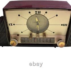 Radio General Electric a. M. #911 vintage mi-siècle/art déco fabriquée aux États-Unis