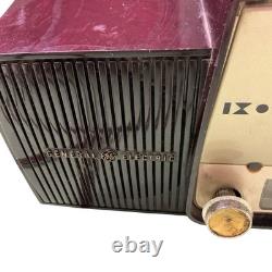 Radio General Electric a. M. #911 vintage mi-siècle/art déco fabriquée aux États-Unis