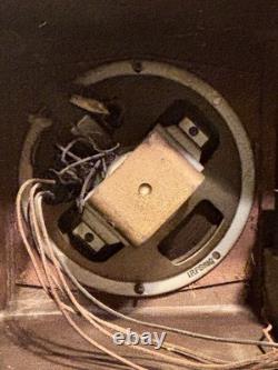 Radio Général Électrique F-74 Magic Eye Art Déco Original Vintage 1937