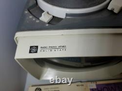 Radio Phono Viewer 34 Vintage General Electric - 34 Disques de la Bible NE FONCTIONNE PAS