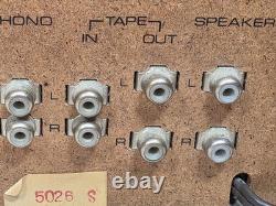 Radio Stéréo AM/FM Vintage Rarissime GE General Electric modèle T2020A et 2 Enceintes