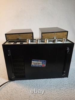 Radio Stéréo AM/FM Vintage Rarissime GE General Electric modèle T2020A et 2 Enceintes