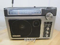 Radio Super II à longue portée General Electric 7-2885F Vintage AM/FM 200MM Fonctionne