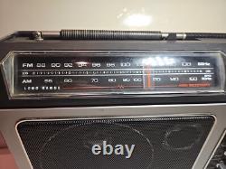 Radio SuperRadio II Vintage General Electric 7-2885F GE AM/FM Longue Portée Testée Fonctionne
