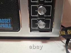 Radio SuperRadio II Vintage General Electric 7-2885F GE AM/FM Longue Portée Testée Fonctionne