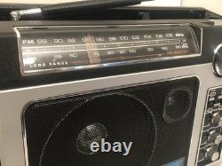 Radio Superadio II Vintage Ge 7-2885f Am Fm - En Bon État Fonctionne Très Bien Super Radio