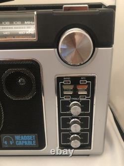 Radio Superadio II Vintage Ge 7-2885f Am Fm - En Bon État Fonctionne Très Bien Super Radio