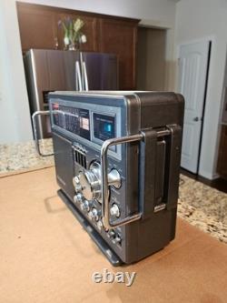 Radio Vintage GE 7-2990 A AM/FM Onde Courte Multi-Bande Testée REGARDEZ