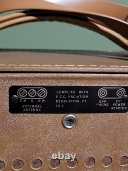 Radio Vintage General Electric World Monitor P-990A 17 Transistors 5 Bandes Fonctionne