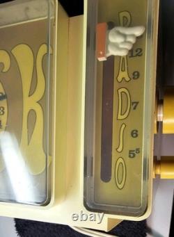 Radio à transistors vintage groovy rétro General Electric c3300a