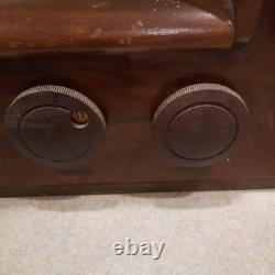 Radio à tubes AM GE Vintage RARE Canada General Electric Modèle K 70 Pièces/Réparation