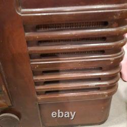 Radio à tubes AM GE Vintage RARE Canada General Electric Modèle K 70 Pièces/Réparation