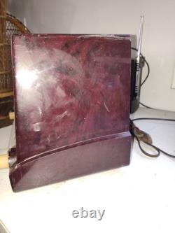 Radio à tubes Vintage Ge General Electric Modèle 404 Bandes AM Pièces Réparation