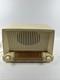 Radio à Tubes Vintage General Electric Modèle 423 Ivoire De 1951 Fonctionne Prop Tv