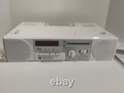 Radio cassette stéréo de cuisine GE Spacemaker vintage des années 1990 blanche NEUVE