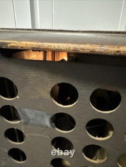 Radio de table à tubes en bois General Electric J62 vintage (1941) Lire