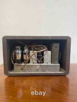 Radio de table en bois General Electric GD-60 de 1938 restaurée professionnellement