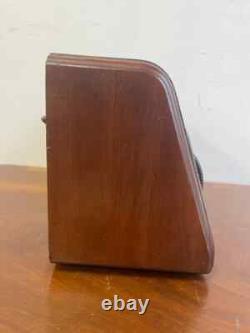 Radio de table en bois General Electric GD-60 de 1938 restaurée professionnellement