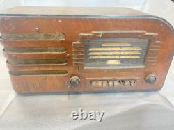 Radio en bois vintage antique General Electric