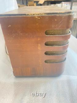 Radio en bois vintage antique General Electric