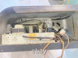 Radio en bois vintage antique General Electric