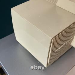 Radio-heure atomique General Electric des années 1950 1957 - Blanc